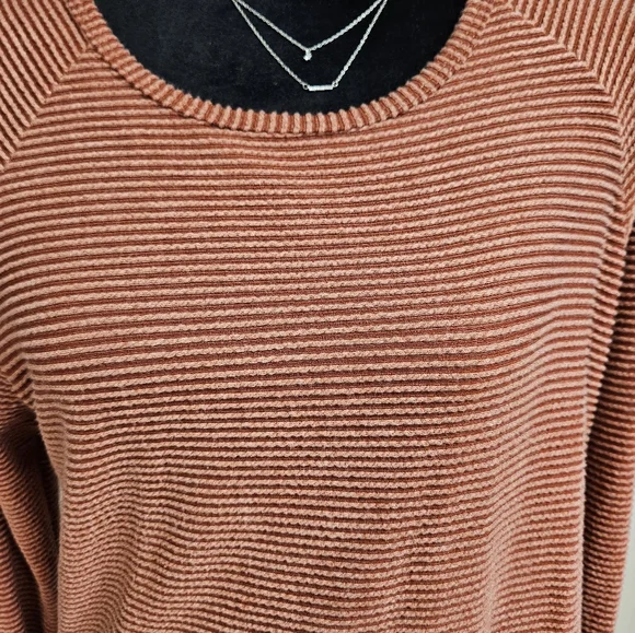 Vanilla Bay women's large rust orange long sleeve tunic - Picture 6 of 8